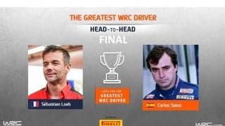 WRC.com「最も偉大なWRCドライバー決定戦」決勝はローブ対サインツ