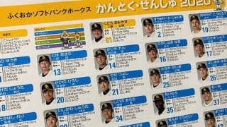 くどうきみやす、35ねんめ、あいち…ホークスが“ひらがな選手名鑑”を公開