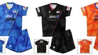 肢体不自由者卓球日本代表の公式ウェア発表…明日への勝利を切り開くを表現