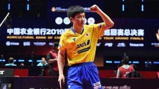 【卓球】張本智和 医療従事者へ感謝「終息した時、次は僕たちが勇気づけられるように」