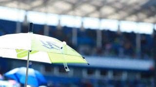 「素敵」グラウンド水撒き中に虹が出た！　神宮球場がとらえた美しき映像