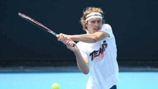 ツアー中断中でもハードワーク。ズベレフは1日7時間トレーニング