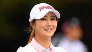 「みなさんモデル？」　韓流美女ゴルファー4ショットに日本ファンも喝采「足長っ！」
