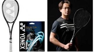 プロソフトテニスプレーヤー船水颯人と共同開発したラケットの新デザイン発売…ヨネックス