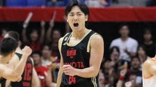 初のレギュラーシーズンMVPを獲得した田中大貴「フロント、スタッフ、コーチ陣、そしてチームメートに感謝したい」