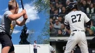 ヤ軍スタントンが「若き天才」と大絶賛　5歳児の“場外アーチ”にMLB公式注目