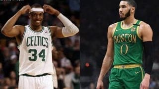 「ポール・ピアースとはしょっちゅう話してる」とレジェンドについて明かしたテイタム