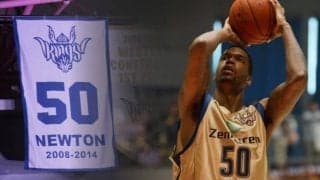 琉球ゴールデンキングス、ジェフ・ニュートンのレジェンドグッズを発売