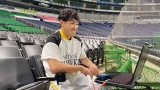 鷹・内川が「お悩み相談室」開催　オンラインでファンと交流、次々にアドバイス