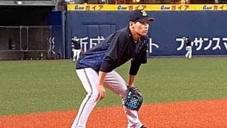 オリ中川、“守備改革”に手応え　西武中村のグラブ捌き研究「力感なく柔らかい」