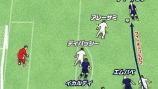 いつ、どこへ走るか。エムバペは自分のスピードの活用法を知っている