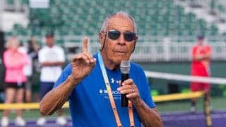 錦織も育ったIMGアカデミーの創設者は、88歳でもレッスン。一時入院も元気に