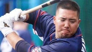 西武山川、3年連続の本塁打王獲得を誓う　試合数減でも「40本近くは打ちたい」