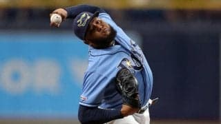 【MLB】右へ左へ攻略不可能?　レイズ左腕160キロ“魔球”にファン唖然「そんな動きするはずない」