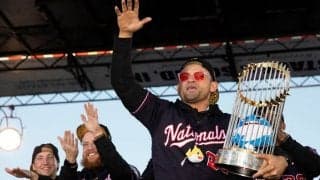 【MLB】「巨人パーラの反応が見たい」　サメ入り世界一リングにファン大興奮