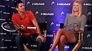 ジョコビッチとシャラポワ、初めてのディナーデートの思い出を振り返る