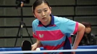 全国国公立3位の長崎大・大田、初戦敗退も「また全日本に出られるよう頑張ります」＜全日本卓球2020＞