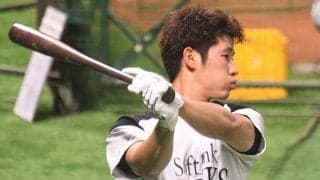 鷹、紅白戦で若手がアピール合戦　上林3安打、栗原2ラン、九鬼2安打＆ソロ