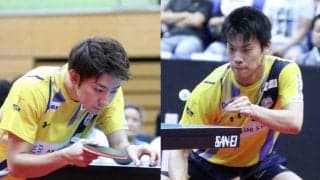 【Tリーグ】青森山田の同級生　町飛鳥、吉田雅己が岡山リベッツと契約更新