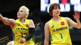 JX-ENEOSの吉田亜沙美と藤岡麻菜美が退団。藤岡は現役を引退し、指導者の道へ