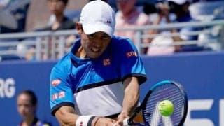 錦織まさかの「新しいバックハンド？」。久々にコートでの練習動画を公開！