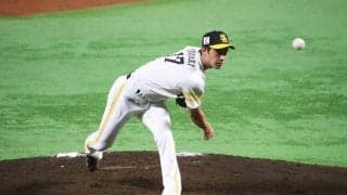 鷹・岩嵜が松田宣、内川ら主軸3人斬り！　勝利の方程式入りへ「結果出したい」