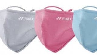 ヨネックスからスポーツフェイスマスク登場…繰り返し使える涼感素材を使用