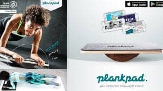 スマホアプリ連動型バランスボード「プランクパッド プロ」発売。体幹トレーニングゲームやワークアウトメニューが搭載