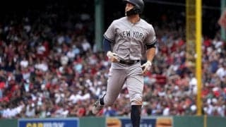 【MLB】ホームランボールを大遠投！　返球をスタントンに命中させた怒りの敵軍ファンに爆笑「最高」