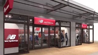 ニューバランスのファクトリーストアOPEN。場所は三井アウトレットパーク横浜ベイサイド