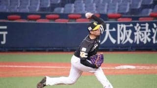 鷹の最速160キロ左腕・古谷がAJ斬り！　最速151キロで1回パーフェクト2奪三振
