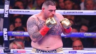 ルイス、贅肉揺らしたジョシュア撃破の“歴史的番狂わせ”に再熱狂「会場が燃えた!!」