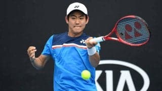 夏・スポーツ用のヨネックスのマスク。西岡良仁が実際に着用して紹介