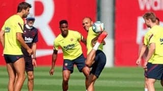 バルサ 若手2選手がファーストチームの練習に参加