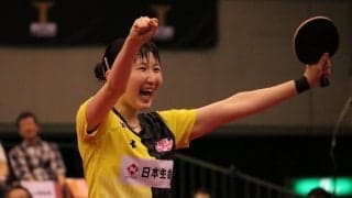 全日本女王・早田ひなが明かす「キャリアの中で最も誇りに思う瞬間」とは