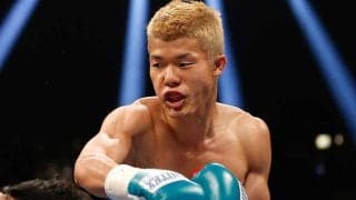 亀田和毅、生まれたばかりの第一子のために　“完全装備”のフェイスシールド姿が話題