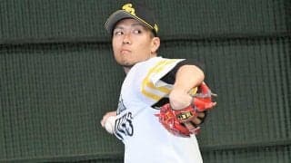 鷹・千賀、実戦復帰で最速157キロ　2軍オリ戦で2回途中1安打3四死球