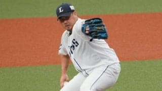 西武松坂、1回を無安打無失点　最速136キロ止まりも、ボールを動かし古巣に安打許さず