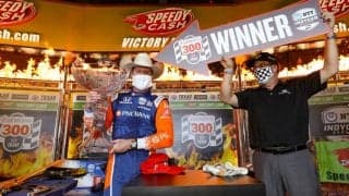 【INDYCAR 開幕戦】1デイ無観客開催、5冠王ディクソンが勝利…佐藤琢磨は予選クラッシュで決勝不出走