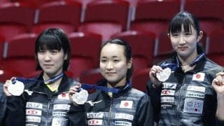 伊藤、平野、早田の“黄金世代”3選手、自身デザインのトートバッグをお披露目