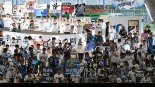 選手にエールを！西武、メットライフドーム無観客試合期間中にフラッグやメッセージを掲出