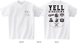 広島のプロスポーツを支えるプロジェクトとして支援Tシャツを販売…スペースエイジ