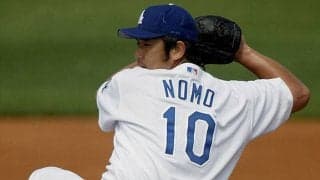 【MLB】野茂英雄氏が証明した日本人投手の実力　ドジャース歴代新人王4位に選出