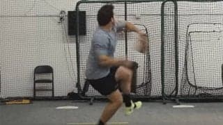 人類史上最速178キロにMLB公式「クレイジー」　助走から投じられた驚愕の剛速球