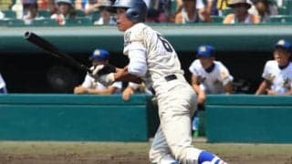 山田哲人がドラ１指名を確実にする一発。歳内宏明から超技ありの一打だった