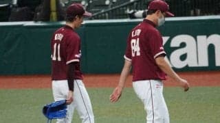 楽天岸“復帰登板”も2回途中47球で降板　「投げ切りたかったですけど仕方ない」