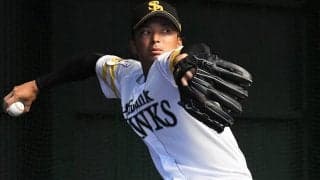 鷹・東浜にいきなりアクシデント　ピレラの打球直撃でヒヤリ