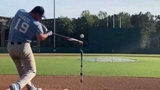 【MLB】米ドラ1大砲の“置きティー中越え弾”にファン衝撃「マジか」「モンスター」