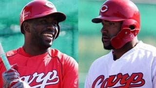 広島、ピレラ＆メヒアが2安打アピール！　鷹は上林が2打席連続適時打で開幕スタメンへ