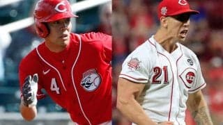 【MLB】レッズ秋山と“二刀流”マッチョ男が合同トレ　異例の2ショットにファン「バッチリだね」